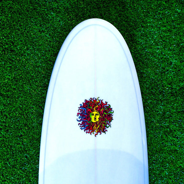 Oyster Catcher PU Series Surfboard - Grey/Teal