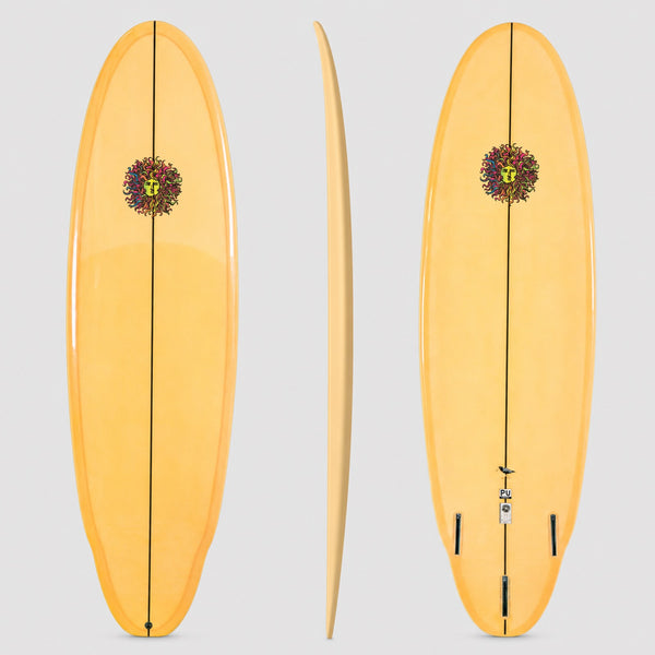Oyster Catcher PU Series Surfboard - Peach