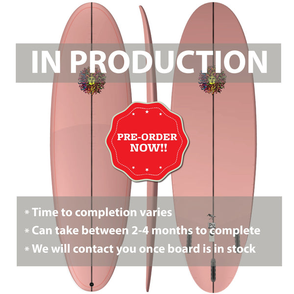 Oyster Catcher PU Series Surfboard - Peach