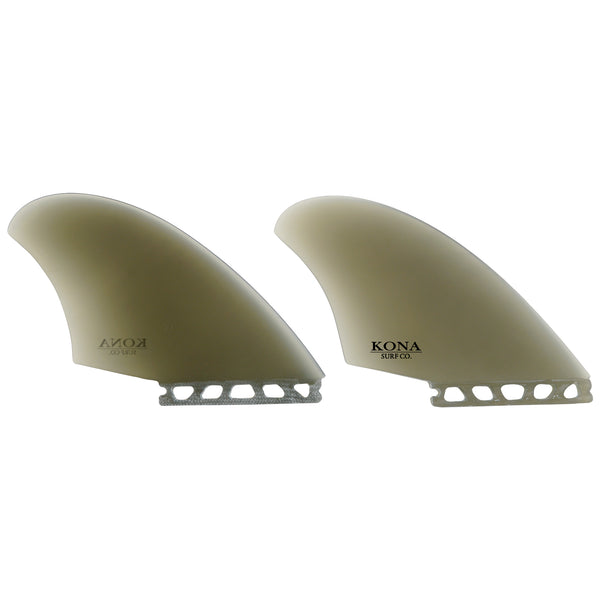 Single Tab Keel (2 Fin) Shortboard Fins