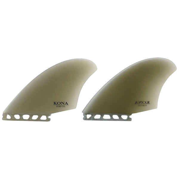 Single Tab Keel (2 Fin) Shortboard Fins
