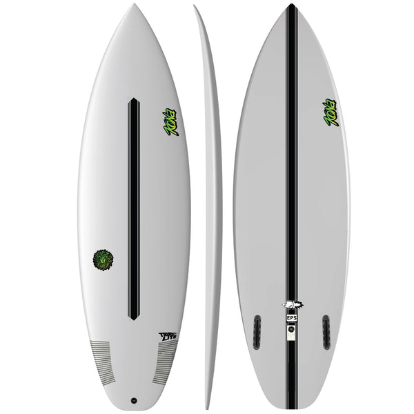 Bullet 2.0 EPS TrueLite Series Surfboard - Clear/Green
