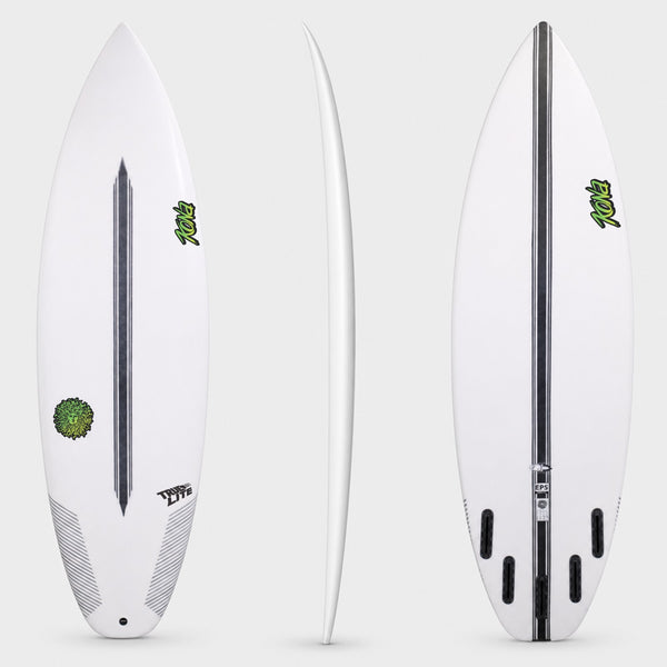 Bullet 2.0 EPS TrueLite Series Surfboard - Clear/Green