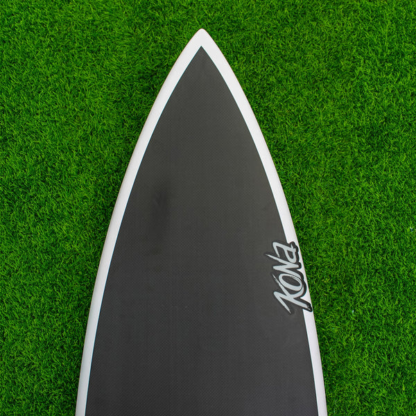 Slingshot EPS Dark Phantom Series Surfboard - Black/White