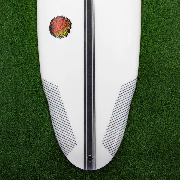 Oyster Catcher EPS Truelite Surfboard - Clear/Red