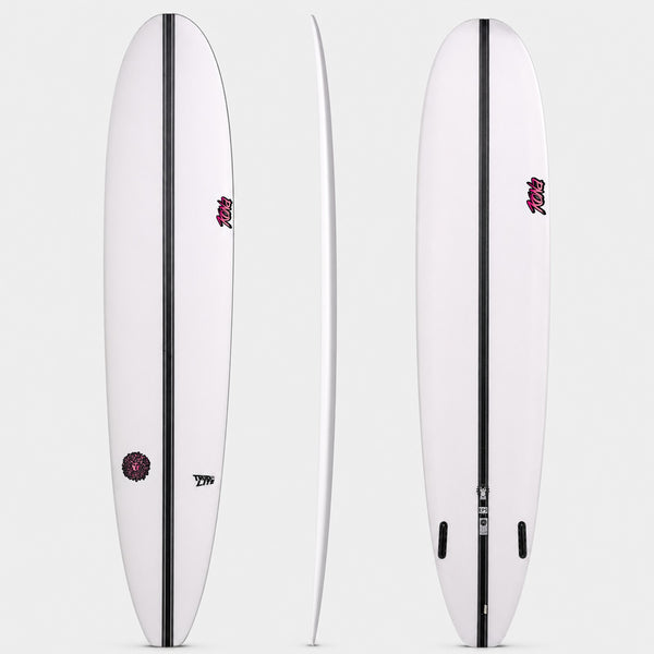 Buddha EPS Truelite Series Surfboard - Clear/Pink