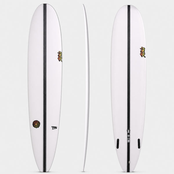 Buddha EPS Truelite Series Surfboard - Clear/Red
