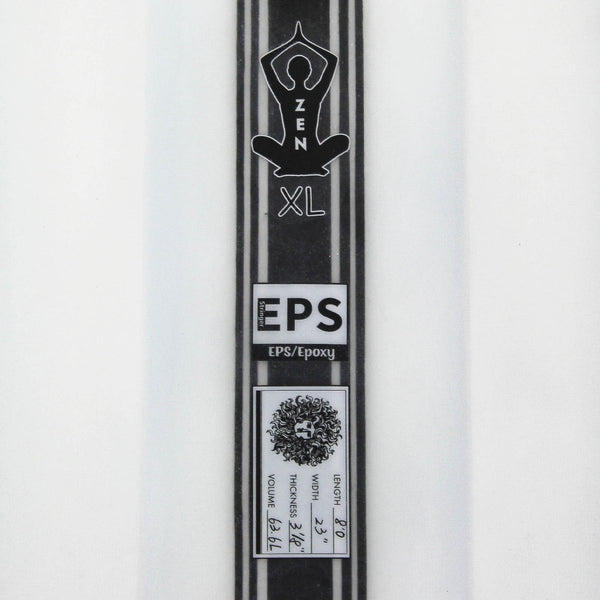 ZEN XL EPS Truelite Series Surfboard - Clear/Green