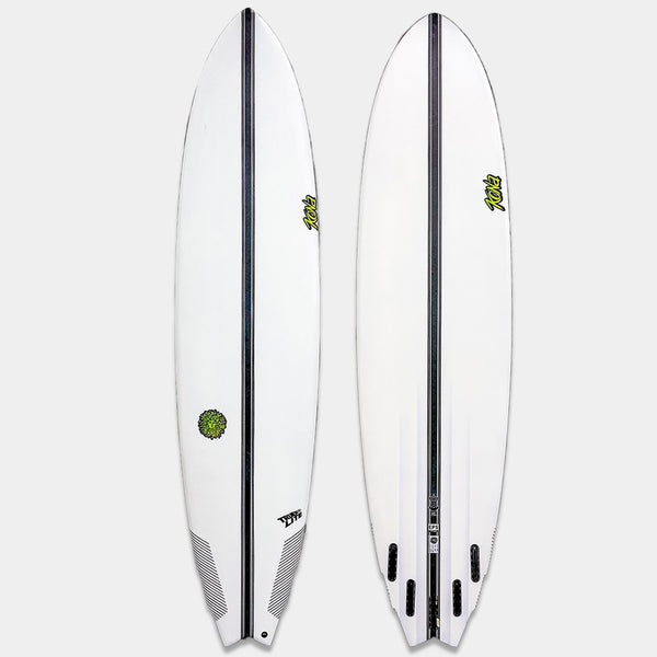 ZEN XL EPS Truelite Series Surfboard - Clear/Green