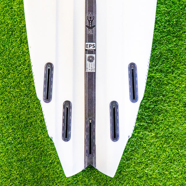 ZEN XL EPS Truelite Series Surfboard - Clear/Red