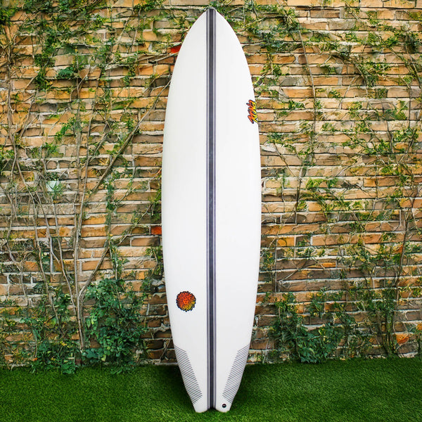 ZEN XL EPS Truelite Series Surfboard - Clear/Red