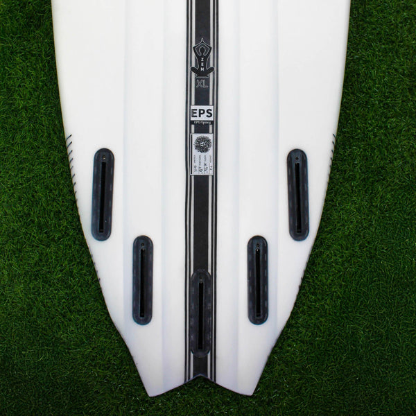 ZEN XL EPS Truelite Series Surfboard - Clear/White
