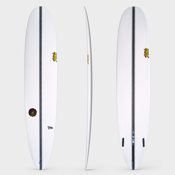 Owen EPS Truelite Series Surfboard - Clear/Red