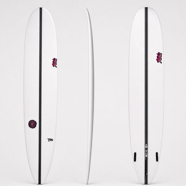 Hyper Mike EPS Truelite Series Surfboard - Clear/Pink