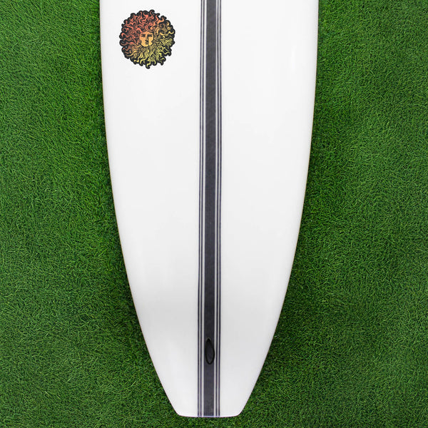 Hyper Mike EPS Truelite Series Surfboard - Clear/Red