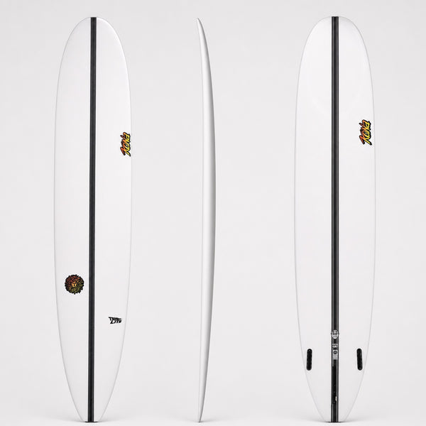 Hyper Mike EPS Truelite Series Surfboard - Clear/Red