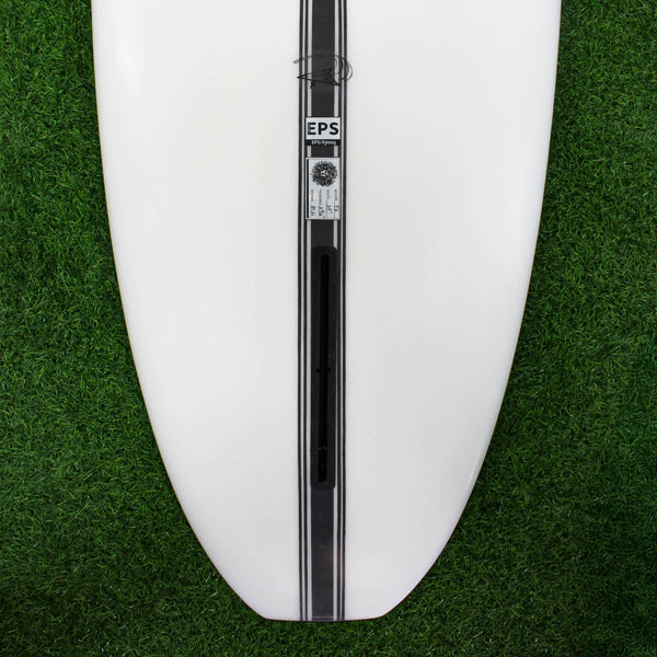 Hang Glider EPS Truelite Surfboard - Clear/White