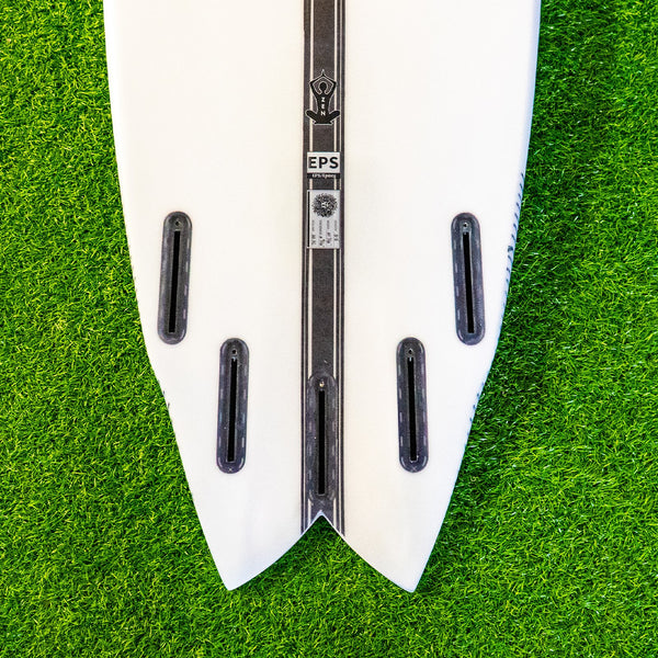 Zen EPS Truelite Series Surfboard - Clear/Red