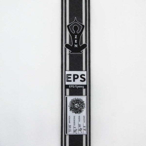 Zen EPS Truelite Series Surfboard - Clear/White