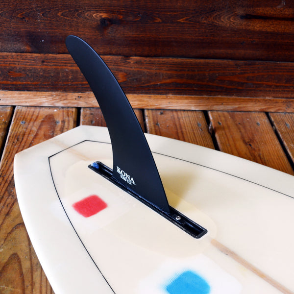 Classic Single Longboard Fins - Fiberglass Painted