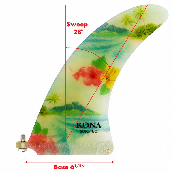 Classic Single Longboard Fins