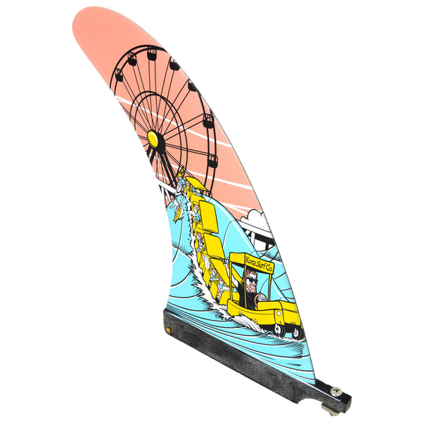 Classic Single Longboard Fins - FreeRide