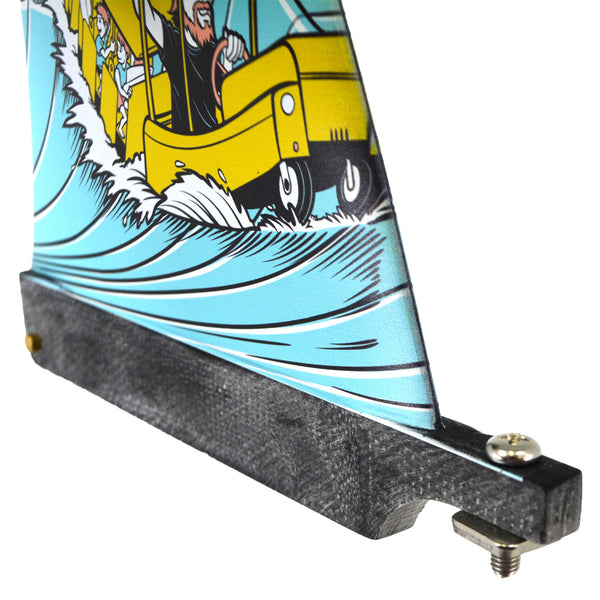 Classic Single Longboard Fins - FreeRide