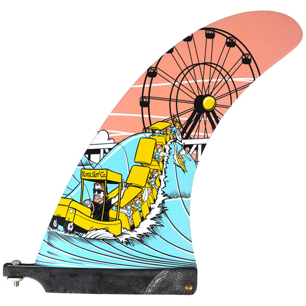 Classic Single Longboard Fins - FreeRide