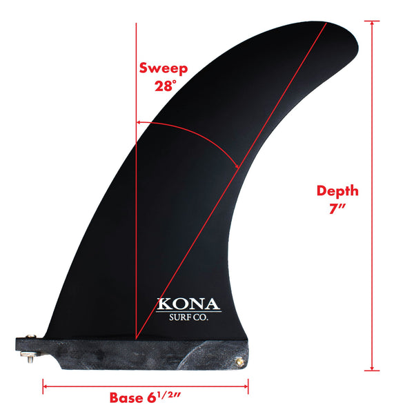 Classic Single Longboard Fins