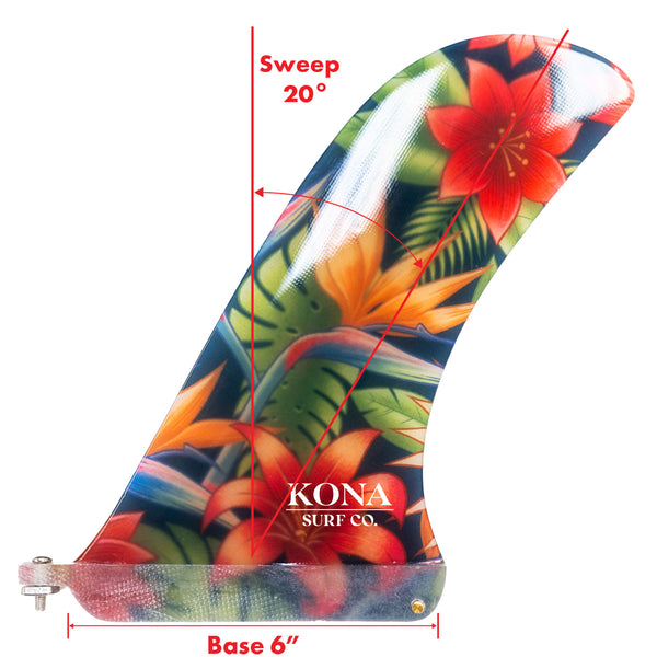 Pivot Single Longboard Fins