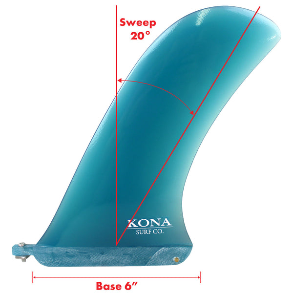 Pivot Single Longboard Fins