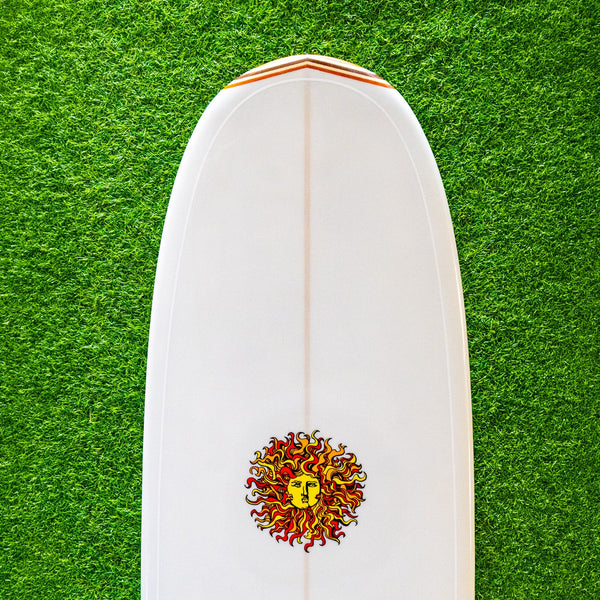 Cruiser PU Series Surfboard - Clear/Blocks