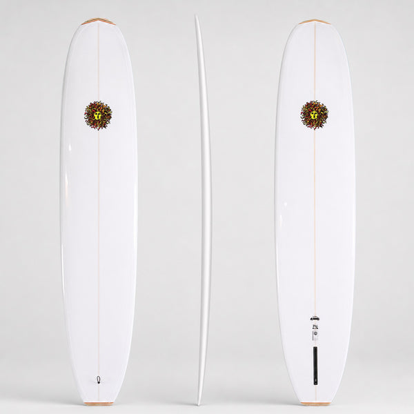 Cruiser PU Series Surfboard - Clear/Blocks