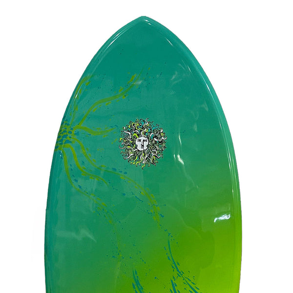 Funky Fish Skimboard - Blue/Lime
