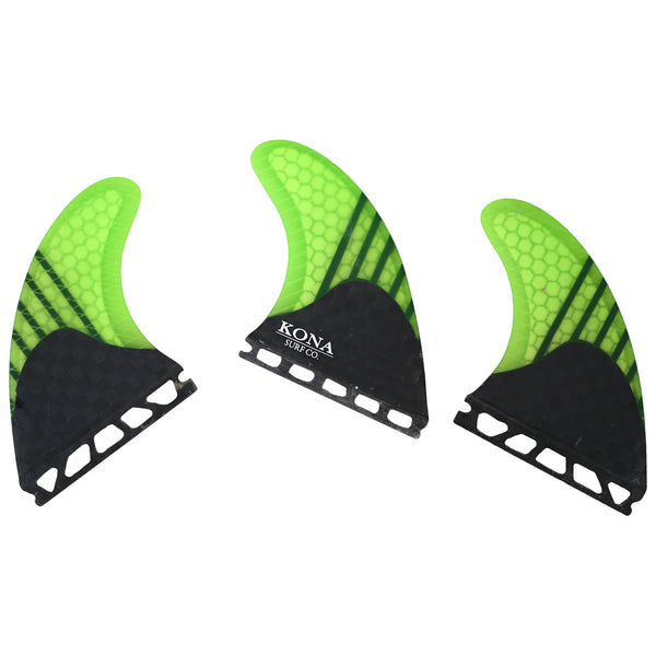 Single Tab (5 Fin) Shortboard Fins
