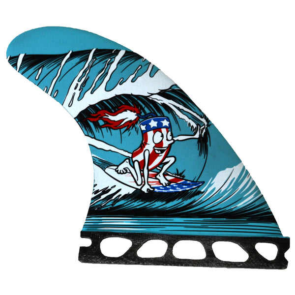 Single Tab (5 Fin) Shortboard Fins