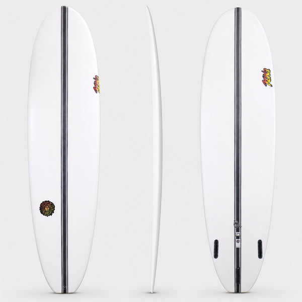 Everyday EPS Truelite Series Surfboard - Clear/Red