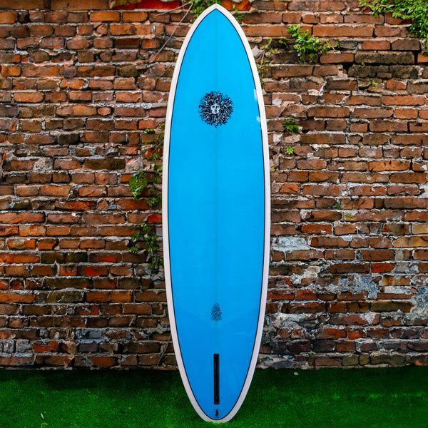 Daily Tripper PU Series Surfboard - White/Blue