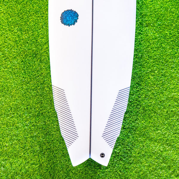 Zen XL PU Series Surfboard - Clear/Blue