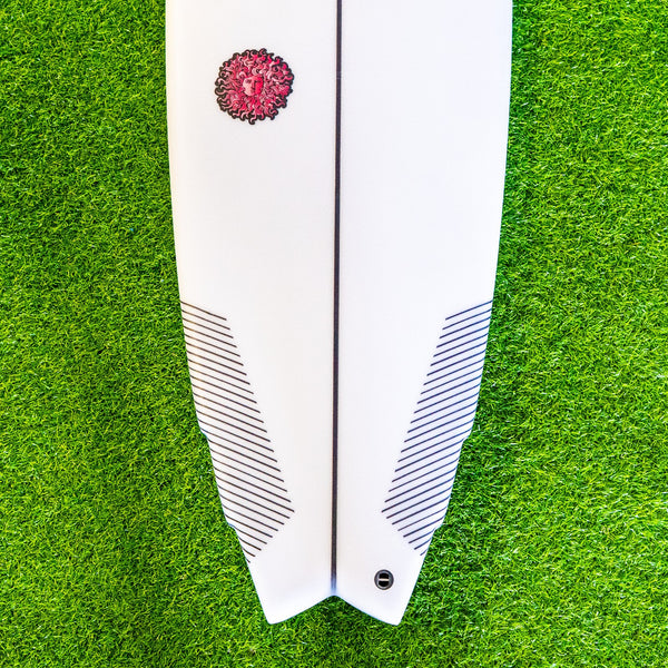 Zen XL PU Series Surfboard - Clear/Pink