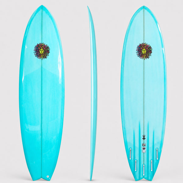 Zen XL PU Series Surfboard - Ocean Blue