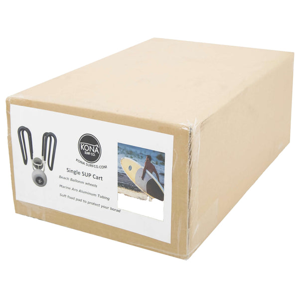 Single With Balloon Wheels SUP Beach Cart