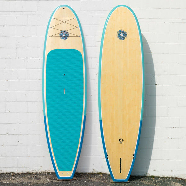 The Escape Standup Paddleboard Package - Bamboo/2T Royal/Bamboo