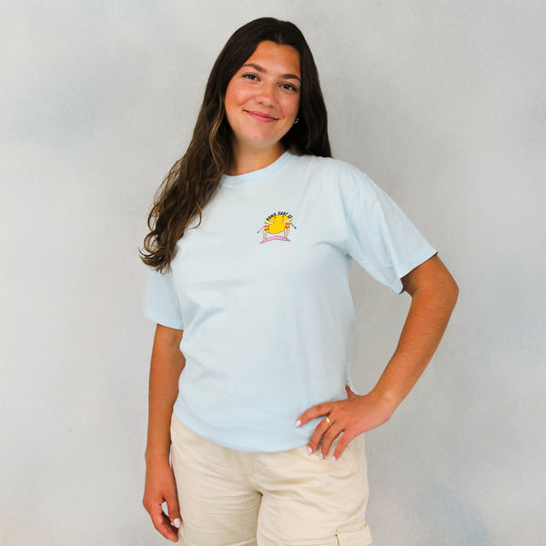 Evening Surfer Womens T-Shirt