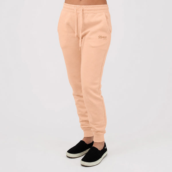 Script Womens Sweatpants - Blush