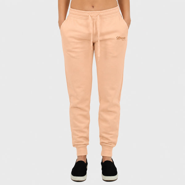 Script Womens Sweatpants - Blush