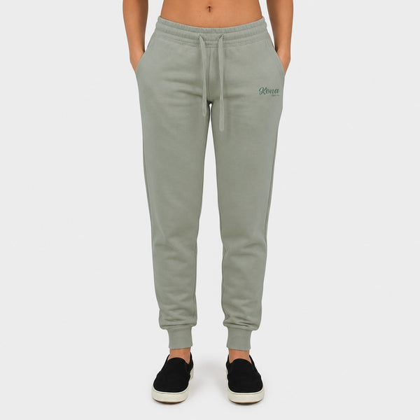 Script Womens Sweatpants - Sage