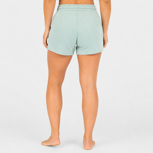 Script Womens Shorts - Sage