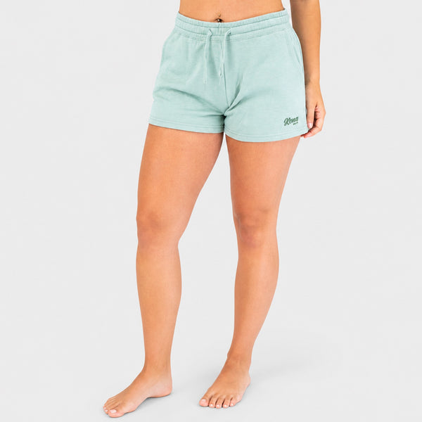 Script Womens Shorts - Sage