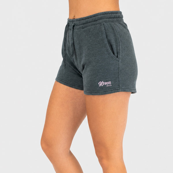 Script Womens Shorts - Shadow